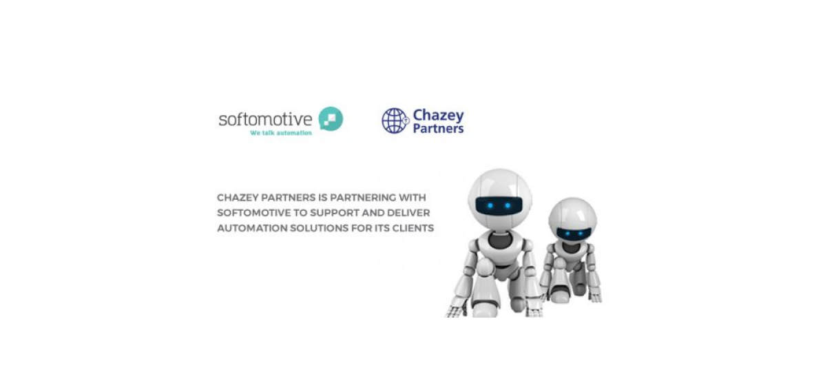 Chazey Partners is partnering with Softomotive to support and deliver automation solutions for its clients