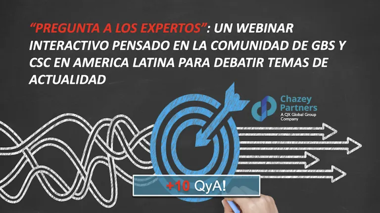 “Pregunta a los Expertos” CSC y GBS Webinar